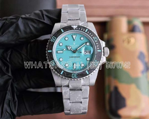 Rolex Submariner Date 116610 Limited Edition 40mm Full 904L Sky Blue Dial DIW Factory