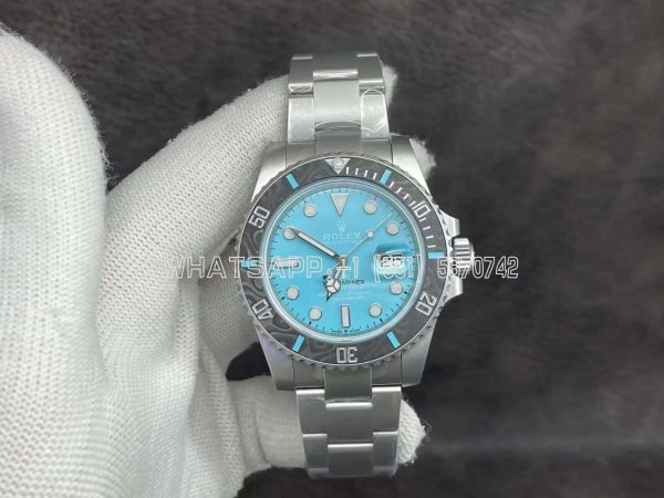 Rolex Submariner Date 116610 Limited Edition 40mm Full 904L Sky Blue Dial VS Factory