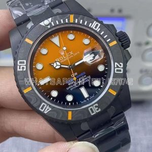 Rolex Submariner Date 116610 Limited Edition Full 904L Gradient Orange Dial VS Factory