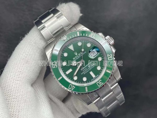 Rolex Submariner Date 116610LV ‘HULK’ 40mm Full 904L Green Dial VS Factory