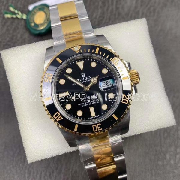 Rolex Submariner Date 126613LN 41mm Half Yellow Gold Black Dial VS Factory