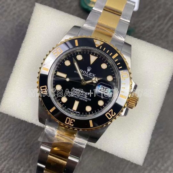 Rolex Submariner Date 126613LN 41mm Half Yellow Gold Black Dial VS Factory