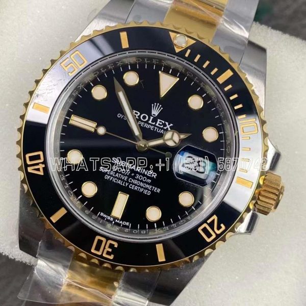 Rolex Submariner Date 126613LN 41mm Half Yellow Gold Black Dial VS Factory