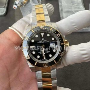 Rolex Submariner Date 40mm 116613 LB YG & SS 904L Black Dial Swiss 3135 C+ Factory