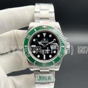 Rolex Submariner Date 41mm 126610 LV Kermit SS 904L Black Dial Swiss 3235 Joker Factory