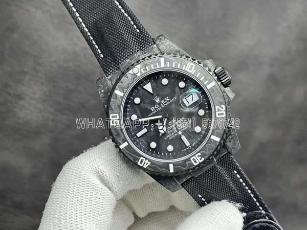 Rolex Submariner DIW Carbon White Element VS Factory