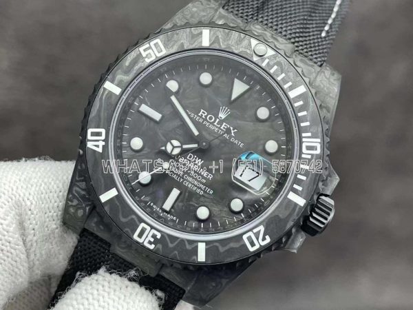 Rolex Submariner DIW Carbon White Element VS Factory