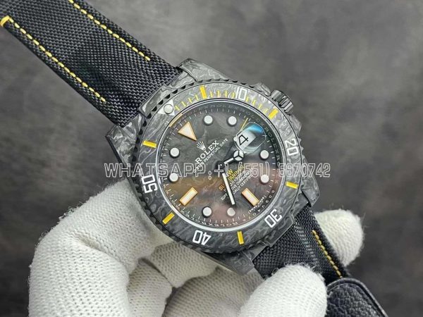 Rolex Submariner DIW Carbon Yellow Element VS Factory