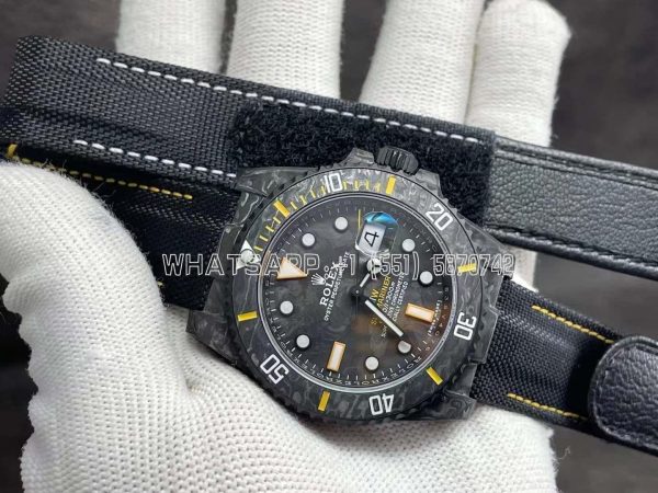 Rolex Submariner DIW Carbon Yellow Element VS Factory