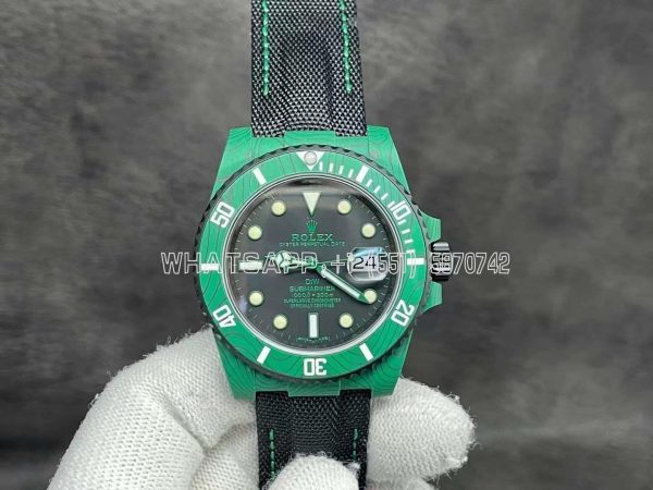 Rolex Submariner DIW Green Carbon Element VS Factory