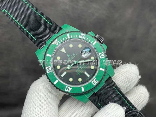 Rolex Submariner DIW Green Carbon Element VS Factory