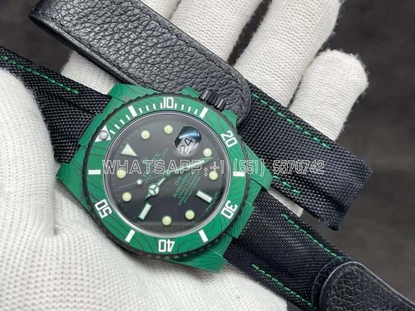 Rolex Submariner DIW Green Carbon Element VS Factory