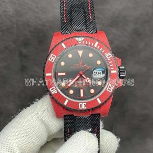 Rolex Submariner DIW Red Carbon Element VS Factory