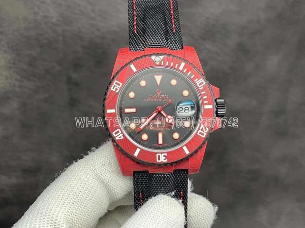 Rolex Submariner DIW Red Carbon Element VS Factory