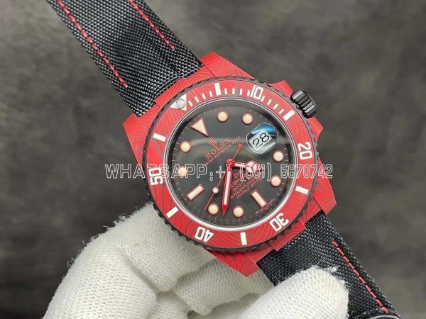 Rolex Submariner DIW Red Carbon Element VS Factory