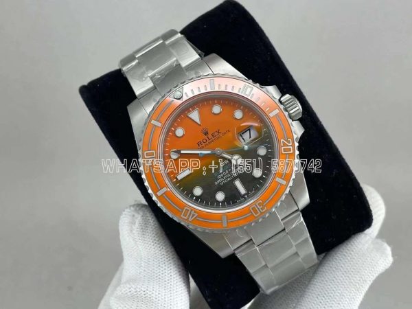 Rolex Submariner Persimmon Orange/Black Dial VS Factory