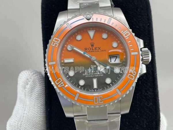 Rolex Submariner Persimmon Orange/Black Dial VS Factory