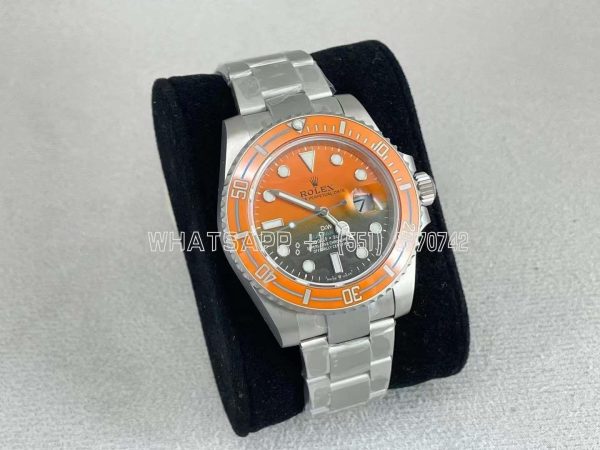 Rolex Submariner Persimmon Orange/Black Dial VS Factory