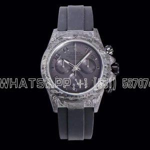 Rolex Daytona DiW All Black Forged Cabon Casing Mirror Replica
