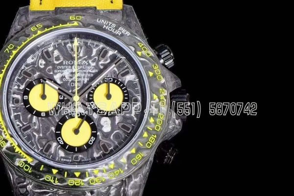 Rolex Daytona DIW All Carbon Lemon Edition - Image 4