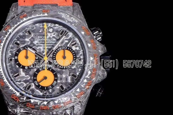 Rolex Daytona DIW All Carbon Orange Edition - Image 4