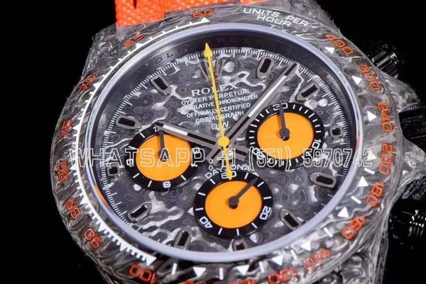 Rolex Daytona DIW All Carbon Orange Edition - Image 5