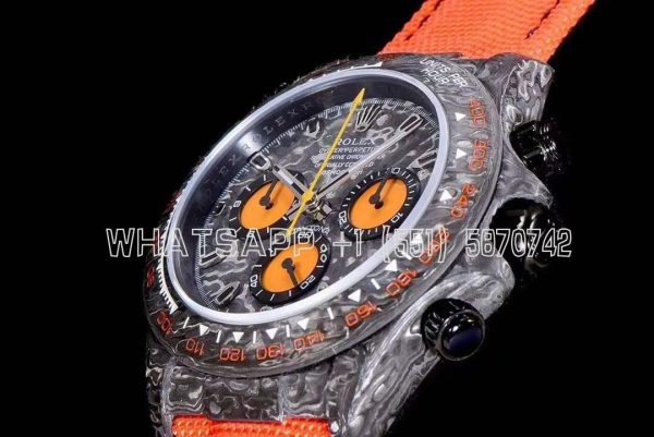 Rolex Daytona DIW All Carbon Orange Edition - Image 6