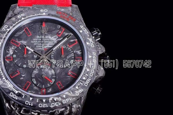 Rolex Daytona DIW All Carbon Red Edition - Image 4