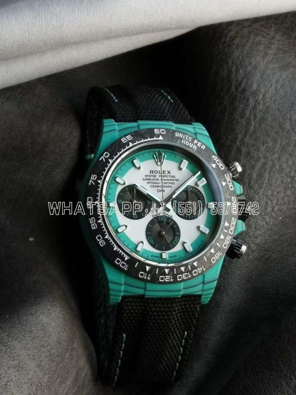 Rolex Daytona DIW Celeste Invert Quartz Fiber