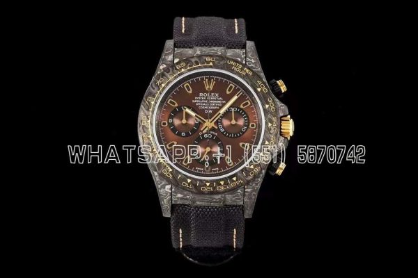 Rolex Daytona DiW COLOR CHANGING Edition Brown Gold Carbon Fiber