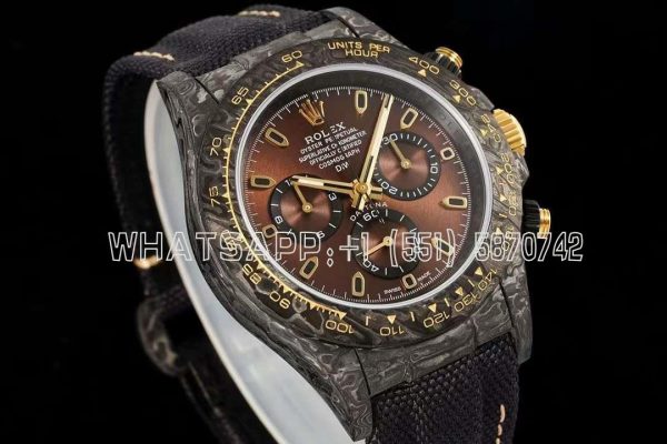 Rolex Daytona DiW COLOR CHANGING Edition Brown Gold Carbon Fiber