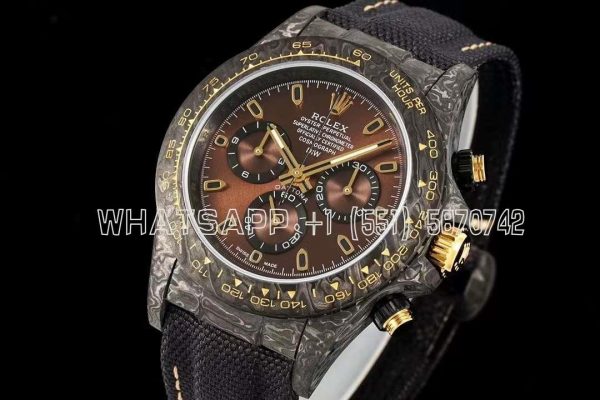 Rolex Daytona DiW COLOR CHANGING Edition Brown Gold Carbon Fiber
