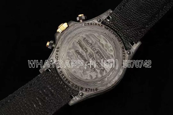 Rolex Daytona DiW COLOR CHANGING Edition Brown Gold Carbon Fiber - Image 9