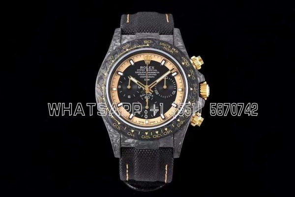 Rolex Daytona DiW CREAM INVERT GOLD Edition Carbon Fiber