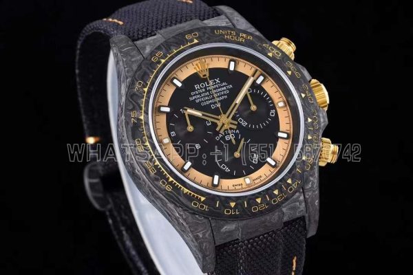 Rolex Daytona DiW CREAM INVERT GOLD Edition Carbon Fiber