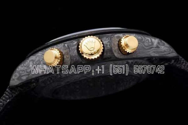 Rolex Daytona DiW CREAM INVERT GOLD Edition Carbon Fiber - Image 7