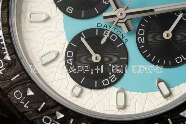 Rolex Daytona DiW Edition Carbon Fiber Watch - Image 5