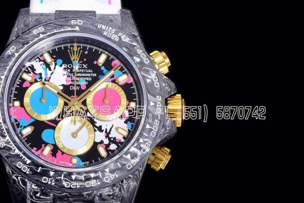 Rolex Daytona DIW Motley Lady Carbon - Image 4