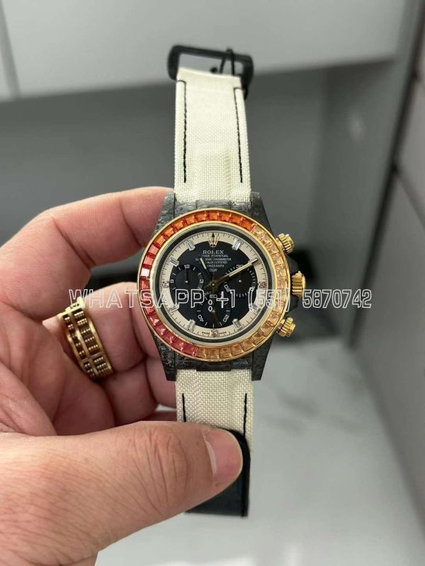 Rolex Daytona DIW Rainbow Sunray Carbon