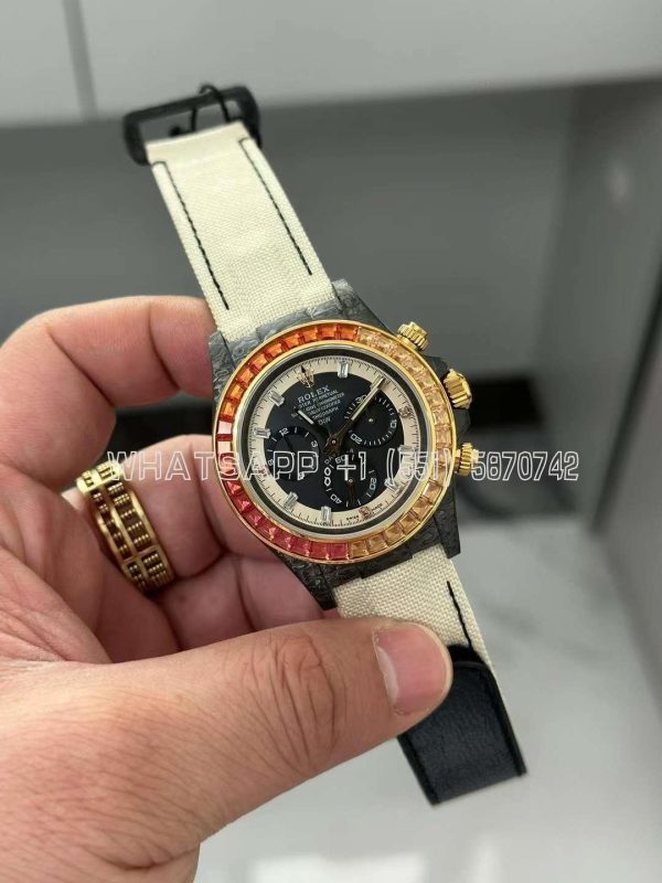 Rolex Daytona DIW Rainbow Sunray Carbon