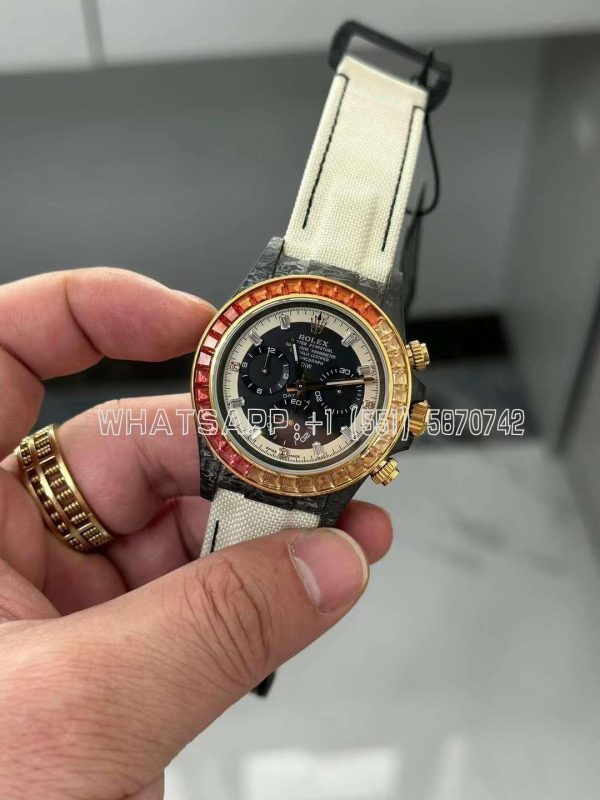 Rolex Daytona DIW Rainbow Sunray Carbon