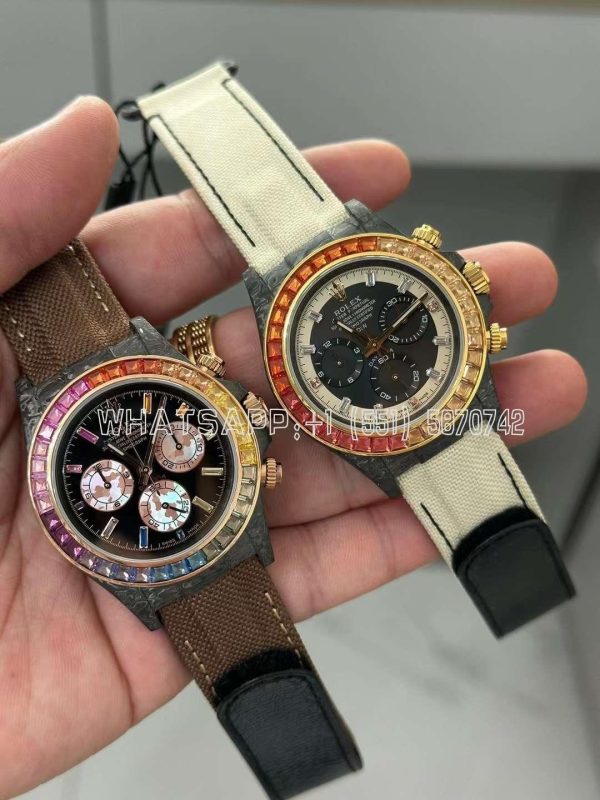 Rolex Daytona DIW Rainbow Sunray Carbon