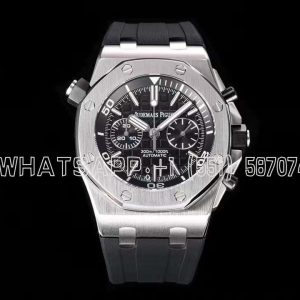 Audemars Piguet Royal Oak Offshore Diver Chrono 26703ST.OO SS Black Dial Swiss 3124 JJF