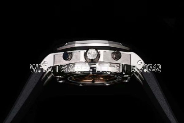 Audemars Piguet Royal Oak Offshore Diver Chrono 26703ST.OO SS Black Dial Swiss 3124 JJF - Image 5