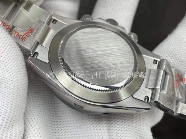 Rolex Daytona 116500 LN SS 904L White Dial Swiss 4130 NOOB Factory - Image 7