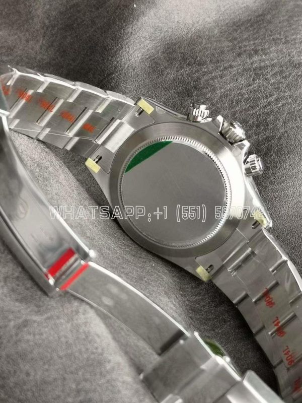 Rolex Daytona 116500 LN SS 904L White Dial Swiss 4130 VS Factory - Image 6
