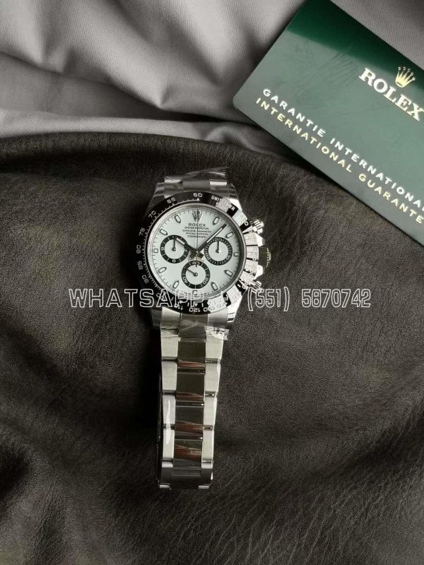 Rolex Daytona 116500 LN SS 904L White Dial Swiss 4130 VS Factory