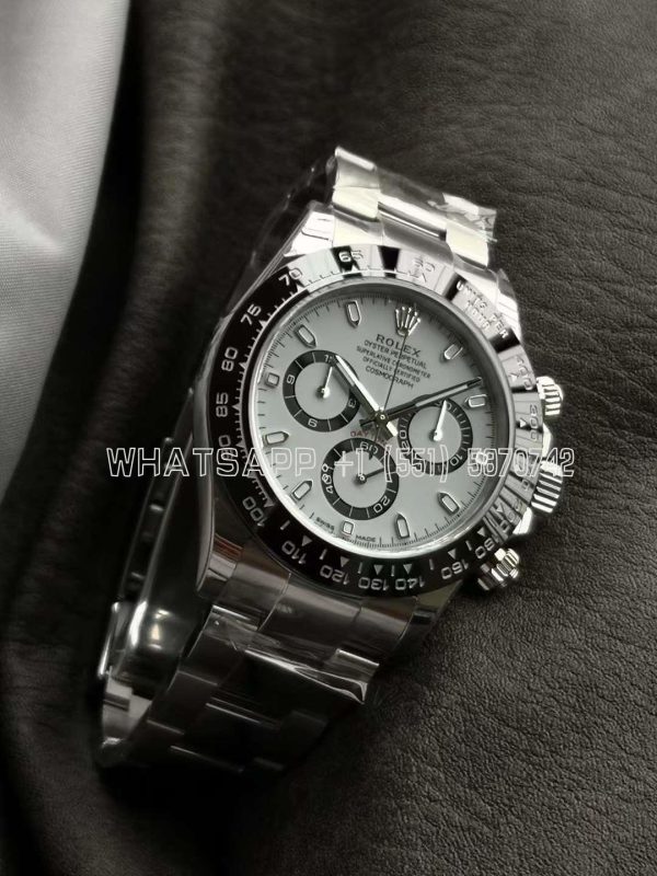 Rolex Daytona 116500 LN SS 904L White Dial Swiss 4130 VS Factory