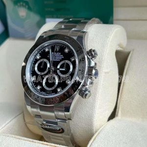 Rolex Daytona 116500 SS 904L Black Dial Ceramic Bezel Swiss 4130 BT Factory