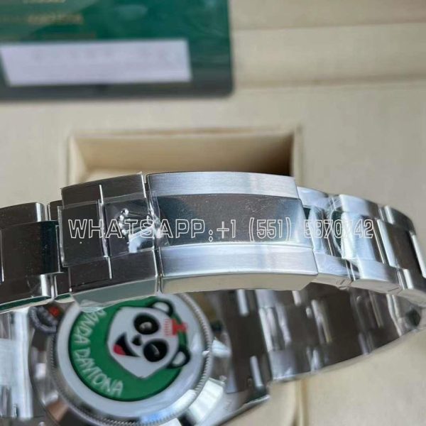 Rolex Daytona 116500 SS 904L Black Dial Ceramic Bezel Swiss 4130 BT Factory - Image 9